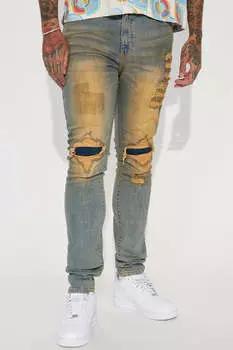 Джинсы скинни Fashion Nova DARSP23050, синий