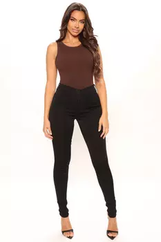 Джинсы скинни Fashion Nova FN22804A57T, черный
