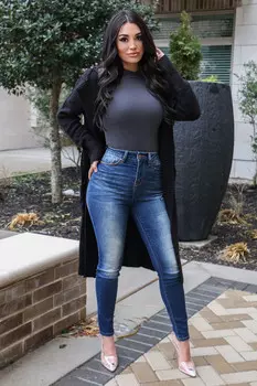 Джинсы скинни Fashion Nova FN22P9020WASH6, синий