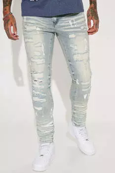 Джинсы скинни Fashion Nova GFN119, синий