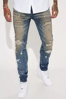 Джинсы скинни Fashion Nova GFN120, синий