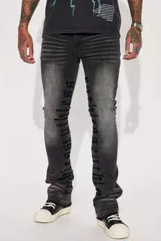 Джинсы скинни Fashion Nova GFN13, серый