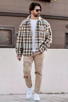 Джинсы скинни Fashion Nova KNB3057, хаки