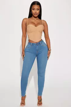 Джинсы скинни Fashion Nova P633, синий