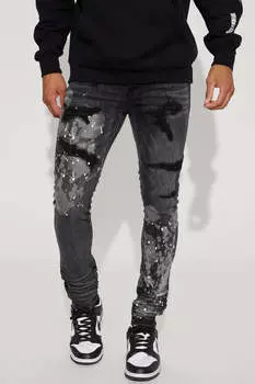 Джинсы скинни Fashion Nova ROSS, черный