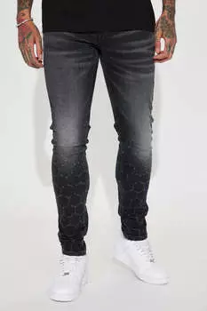 Джинсы скинни Fashion Nova ZDF01D310046, черный
