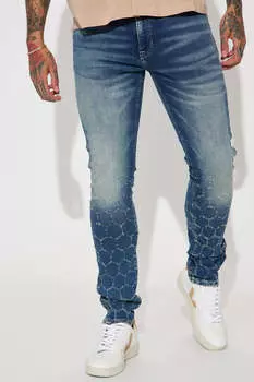 Джинсы скинни Fashion Nova ZDF01D310046, синий