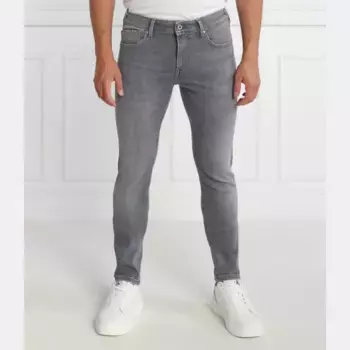 Джинсы скинни Finsbury джинсовая ткань Pepe Jeans London, серый