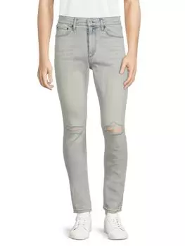 Джинсы скинни Fit 1 Authentic стрейч Rag & Bone, цвет Light Blue