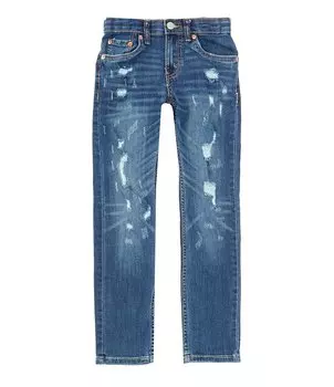 Джинсы скинни-фит Levi's Big Boys 8-20 510 Eco Performance, синий