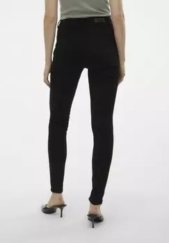 Джинсы скинни Flash Vero Moda, черный деним