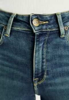 Джинсы скинни FOREVERFIT Lee, темно-синий деним