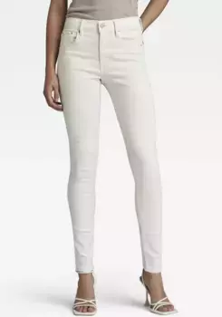 Джинсы скинни G-STAR "330 Skinny Wmn", цвет Paper White