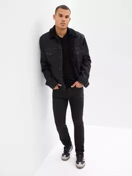 Джинсы скинни Gap, черный