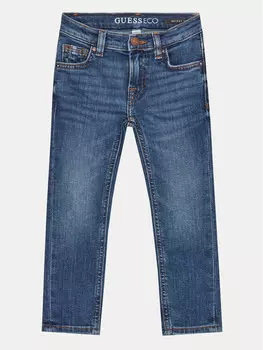 Джинсы скинни Guess, синий