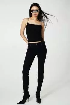 Джинсы скинни H&M, черный