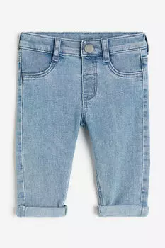 Джинсы скинни H&M, синий