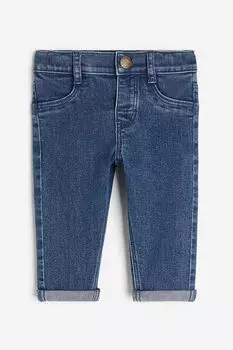 Джинсы скинни H&M, синий