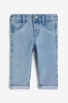 Джинсы скинни H&M, синий