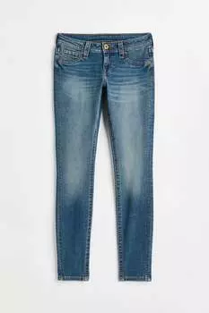 Джинсы скинни H&M, синий