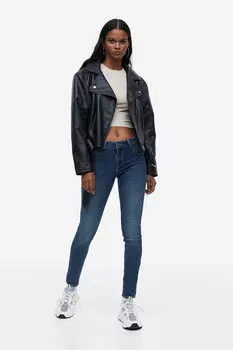 Джинсы скинни H&M, синий