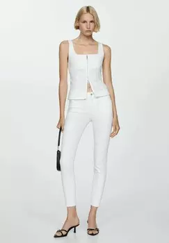 Джинсы скинни ISA Mango, белый