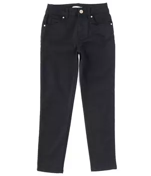 Джинсы скинни из эластичного денима для больших девочек 7–16 лет Copper Key, черный