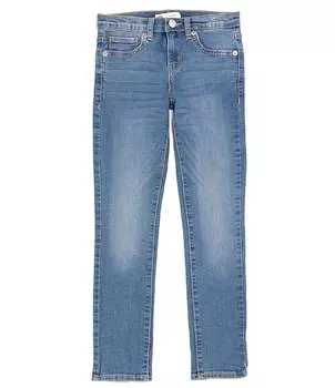 Джинсы скинни из эластичного денима Levi's Big Girls 7–16 711, синий