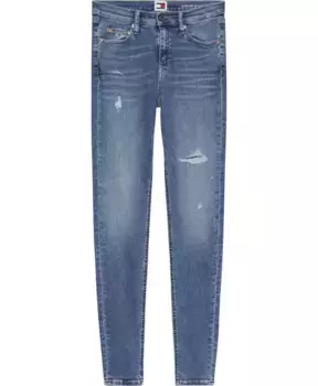 Джинсы скинни из эластичного денима Tommy Jeans, синий