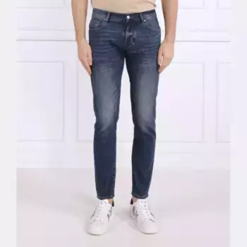 Джинсы скинни j14 Armani Exchange, синий
