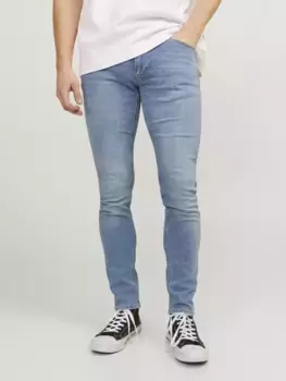 Джинсы скинни Jack & Jones "JJILIAM JJEVAN JJ 594 SN", синий