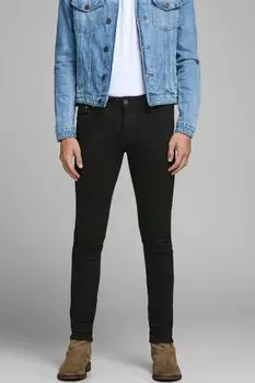 Джинсы скинни Jack & Jones Liam с 5 карманами JACK & JONES, черный