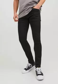 Джинсы скинни JJILIAM JJORIGINAL Jack & Jones, черный деним