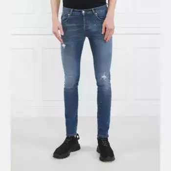 Джинсы скинни John Richmond, синий