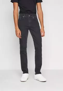 Джинсы скинни Karl Lagerfeld Jeans, черный деним