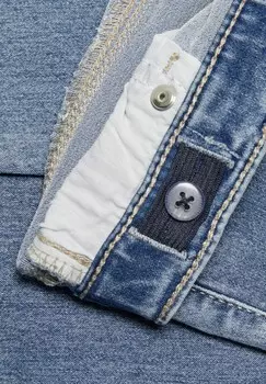 Джинсы скинни KMGROYAL Kids ONLY, цвет Light Blue Bleached Denim