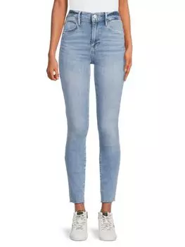 Джинсы скинни Le High Raw Edge Frame, цвет Galestone