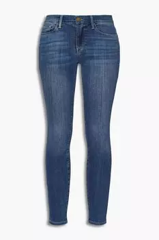 Джинсы скинни Le Skinny de Jeanne со средней посадкой FRAME, синий