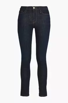 Джинсы скинни Le Skinny De Jeanne со средней посадкой FRAME, синий