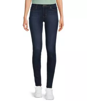 Джинсы скинни Levi's 711 со средней посадкой, синий