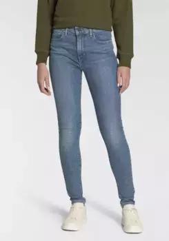 Джинсы скинни Levi's "720 High Rise", синий