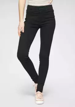 Джинсы скинни Levi's "720 High Rise", цвет Black Gala X Y