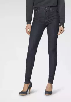 Джинсы скинни Levi's "720 High Rise", цвет Rinsed