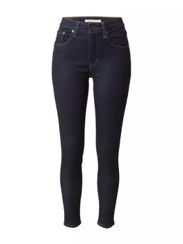 Джинсы скинни LEVI'S 721 HIGH RISE SKINNY, темно-синий