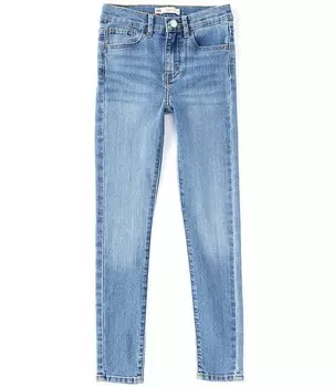 Джинсы скинни Levi's Big Girls 7–16 720 с высокой посадкой, синий