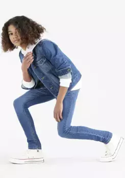 Джинсы скинни Levi's Kids "SKINNY TAPER JEANS", для МАЛЬЧИКОВ, синий