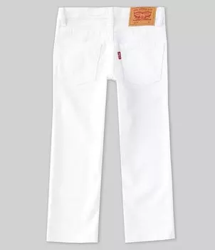 Джинсы скинни Levi's Little Boys 2T-7X 510 на каждый день, белый