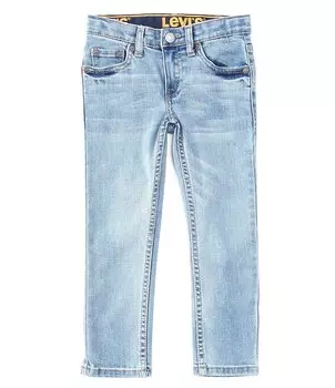 Джинсы скинни Levi's Little Boys 2T-7X 510 на каждый день, синий