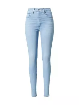 Джинсы скинни LEVI'S MILE HIGH SUPER SKINNY, светло-синий