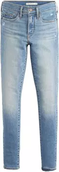 Джинсы скинни LEVI'S Skinny Jeans, синий деним